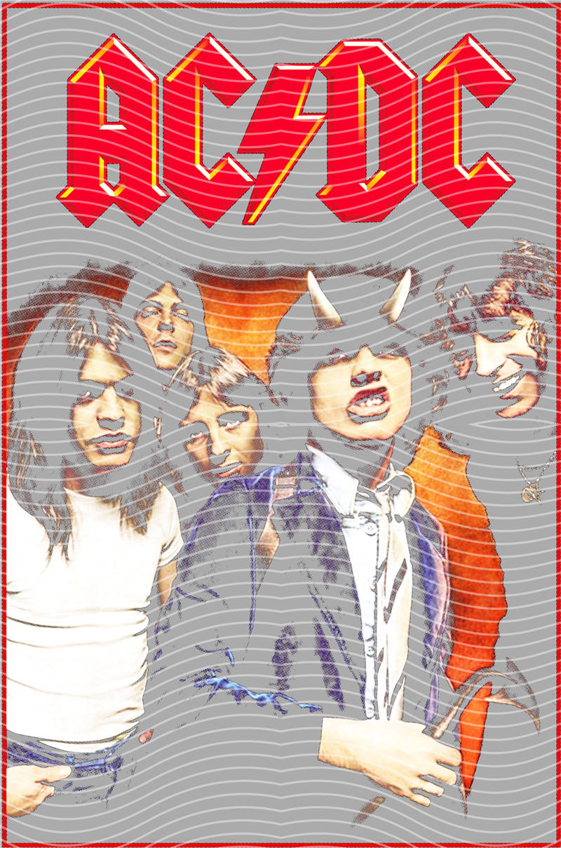 Metal band half-tone-MB 184